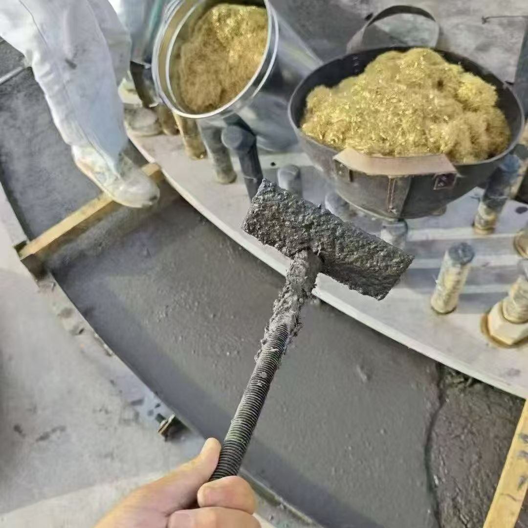 德江C120钢纤维高强无收灌浆料 轧机压缩机汽轮机发电机锻压设备底座灌浆材料